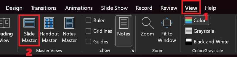 Cách chèn logo đồng loạt cho các slide trong PowerPoint 7 Cách chèn logo đồng loạt cho các slide trong Powerpoint bước 1