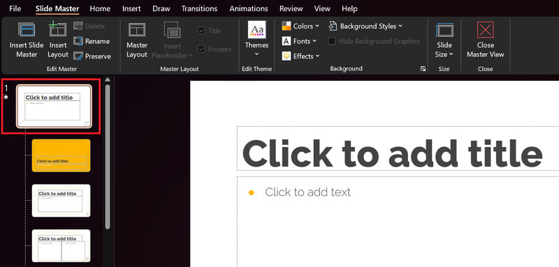 Cách chèn logo đồng loạt cho các slide trong PowerPoint 8 Cách chèn logo đồng loạt cho các slide trong Powerpoint bước 2