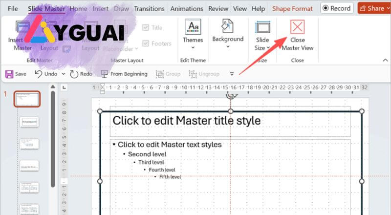 Cách chèn logo đồng loạt cho các slide trong PowerPoint