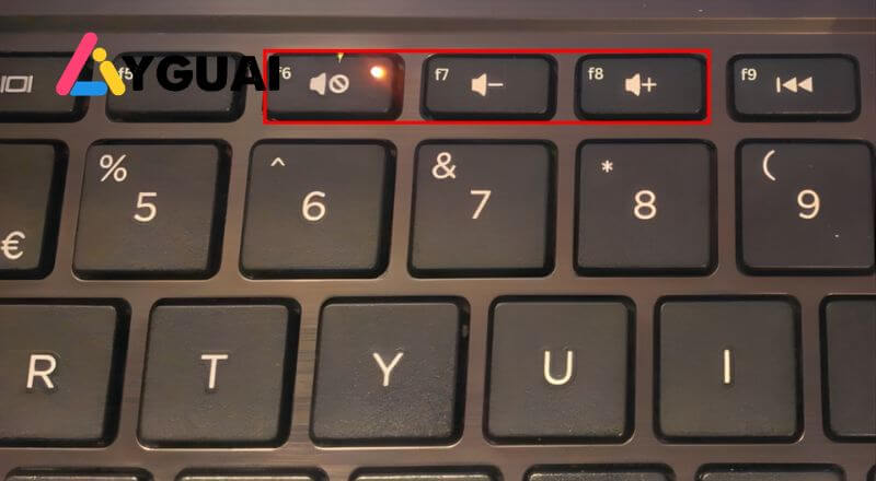 Cách sử dụng phím tắt tăng giảm âm lượng trên laptop, PC