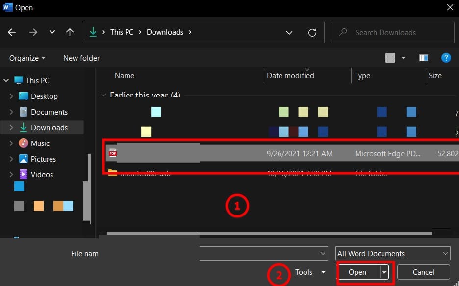 Top 4 mẹo Word giúp dân văn phòng làm việc hiệu quả hơn mỗi ngày 17 Chỉnh sửa file PDF ngay trong Word bước 2