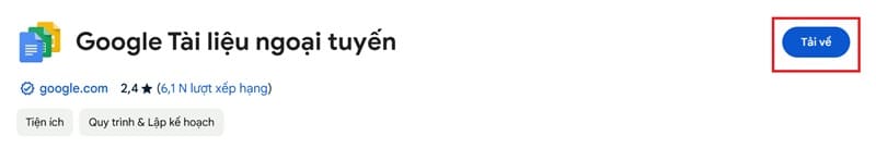 Hướng dẫn sử dụng Google Docs không cần mạng 4 Dùng google docs không cần mạng với google tài liệu ngoại tuyến
