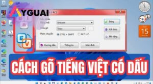 Hướng dẫn sử dụng ứng dụng gõ Tiếng Việt có dấu
