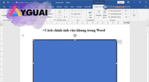 Thủ thuật chèn ảnh khớp khung trong Word chuyên nghiệp