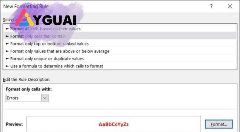 Cách auto tự động đánh dấu lỗi trong Excel 2