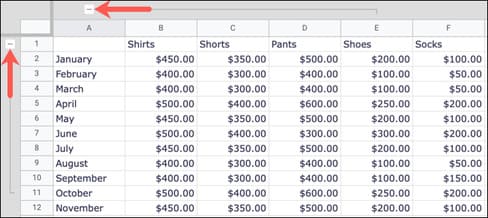 Gom nhóm hàng và cột Google Sheets: Cách làm chi tiết từ A-Z 10 Cách gom nhóm và mở rộng hàng, cột trong Google Sheets 3
