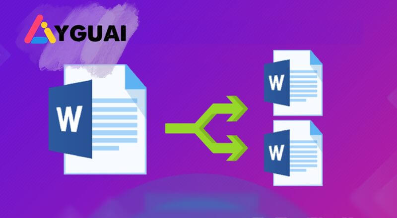 Cách tách file Word thành nhiều file nhỏ chi tiết cho anh em