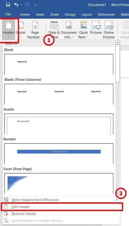 Hướng dẫn tạo bìa khóa luận trên Word 2
