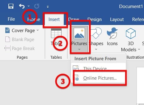 Hướng dẫn tạo bìa khóa luận trên Word 3