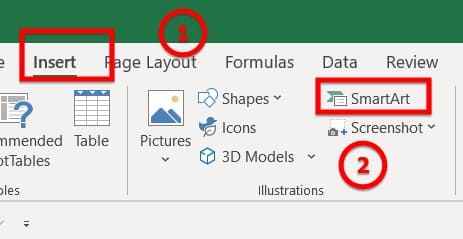 Hướng dẫn tạo sơ đồ tổ chức công ty trong Excel 3