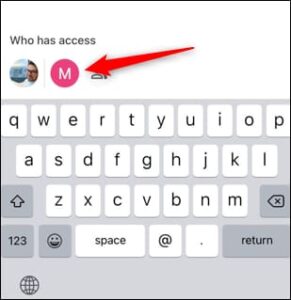Tắt quyền chia sẻ Google Docs qua Email trên điện thoại 3