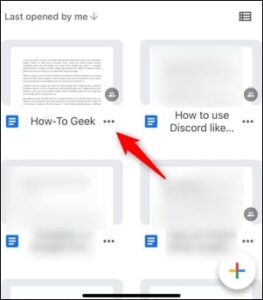 Tắt quyền chia sẻ Google Docs qua liên kết trên điện thoại 1