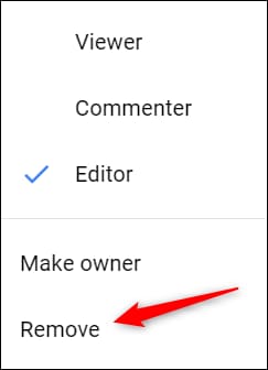 Tắt quyền chia sẻ qua Email 3